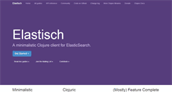 Desktop Screenshot of clojureelasticsearch.info